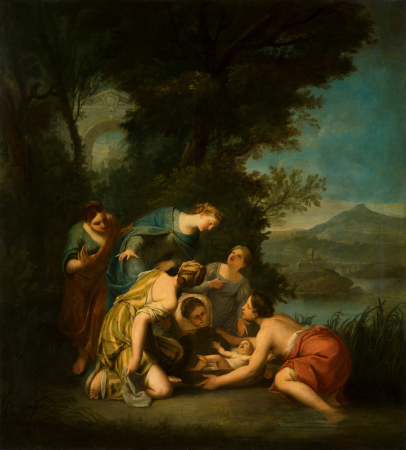 The Finding of Moses, Jacob de Wet II, between 1673 and 1675
