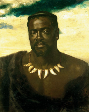 Cetshwayo, King of the Zulus (d. 1884), Carl Rudolph Sohn, 1882, Carl Rudolph Sohn