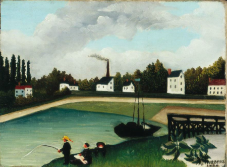 View from the Quai d'Ivry, Henri Rousseau, 1900