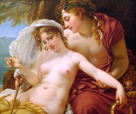 Bacchus and Ariadne, Antoine-Jean Gros, circa 1822