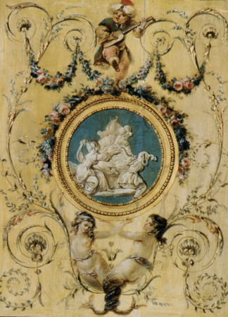 Door panel from the "Cabinet Turc" of Comte d'Artois at Versailles, 1781