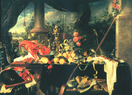 Pronk Still life with Shells, Jan Davidsz. de Heem, 1642