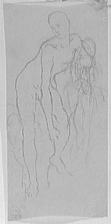 Study for Moses for Moses in view of the Promised Land, Gustave Moreau