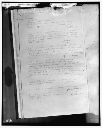 Log of U.S. Steamer 'Monitor,' Lieut. J.L. Worden, Comd. Sunday March 9-'62 LOC hec.13328, between 1910 and 1920