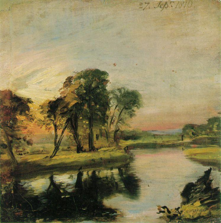 John Constable A View on the Stour, John Constable
