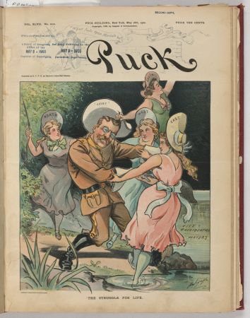 The struggle for life - Dalrymple. LCCN2010651276, Louis Dalrymple, 1900