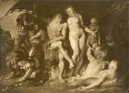 Neptune and Amphitrite, Peter Paul Rubens, circa 1614-1618