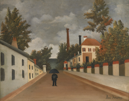 Vue des environs de Paris, Henri Rousseau, circa 1900