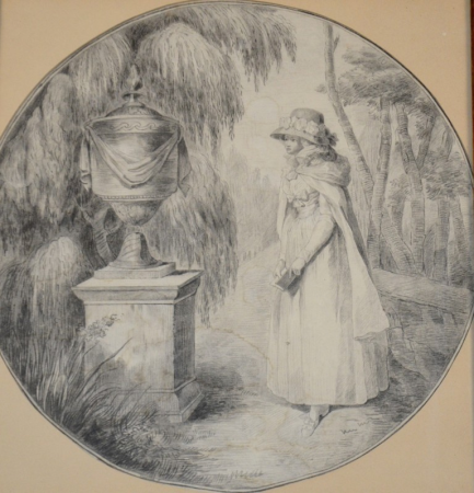 Nanine Vallain - Femme devant une urne, Nanine Vallain