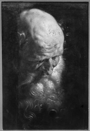 Study of the apostle Simon the Zelotes, Peter Paul Rubens, circa 1625