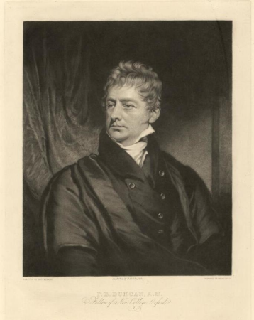 P. B. Duncan, A.M, Thomas Goff Lupton, 1825