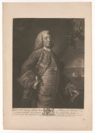 The Rt. Honble. George Lord Anson, Baron of Soberton, ... - J. Reynolds pinxt. ; J. McArdell fecit. LCCN2013645316, Joshua Reynolds, 1821