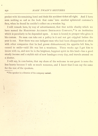 Mark Twain's Sketches, New and Old