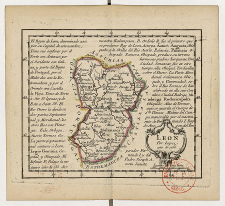 Geographical Atlas of the Kingdom of Spain and Adjacent Islands, with a Brief Description of its Provinces,... / by D. Thomas Lopez, ,..., 1757