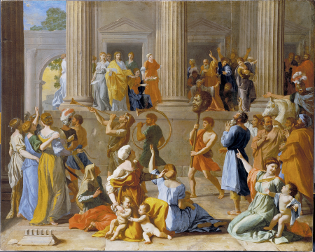 The Triumph of David, Nicolas Poussin, from 1628 until 31