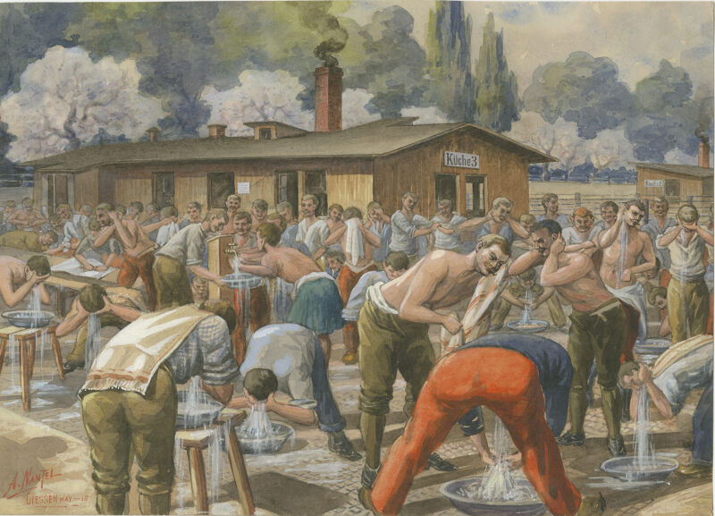 EVERY DAY IN THE WEEK 6AM GIESSEN, Arthur Nantel, May 1915