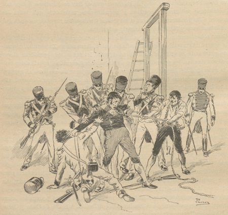 1902, Historia de España en el siglo XIX, vol 2, (Ejecución de El Empecinado), José Passos, published 1902