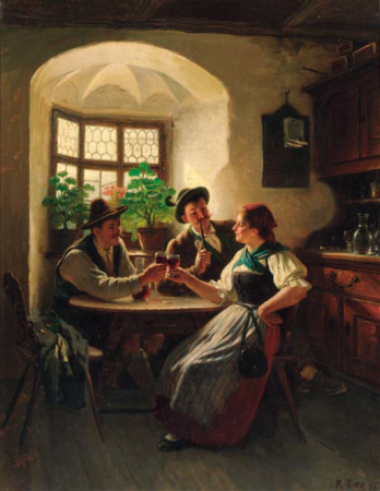 The toast, Rudolf Epp