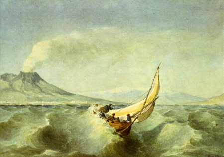 Barabás Hullámzó tenger, Miklós Barabás, 1837