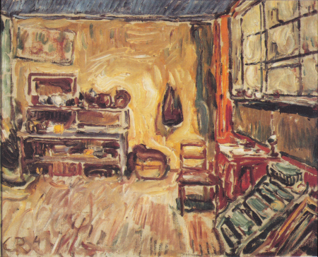 Das Atelier in Weimar, Christian Rohlfs, 1904