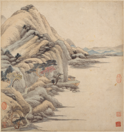 Landscapes in the styles of ancient masters, Wang Jian, between 1600 and 1699
