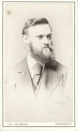 Man with beard and cravat by T & J Holroyd (1), between 1863 and 1872