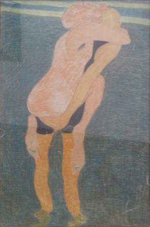 Léon Spilliaert (1910) - Bader en baadster, Léon Spilliaert