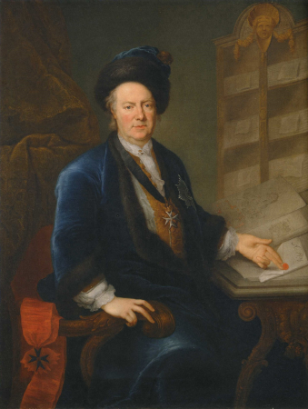 Adam Otto von Viereck (Mathieu), David Matthieu, 1745