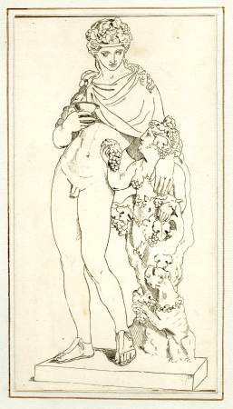 Sculpture group of Dionysos with Ampelos, between 1768 and 1827