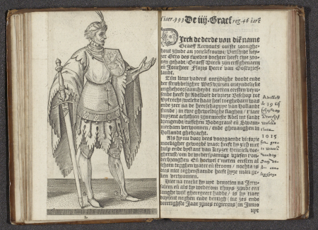 Count Dirk III of Holland Origin and brief history of the counts of Holland Zeeland and Friesland (series title) Counts and countesses of Holland (series title), Hendrik Goltzius, between 1586 and 1587