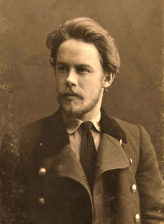 Portrait of artist Nikolai Shulpinov, Nikolai Shulpinov, before 1910