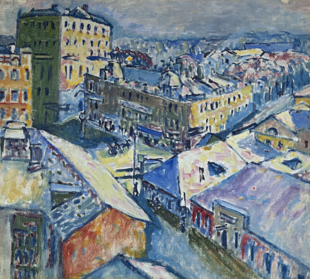 Zubovsky Square, Wassily Kandinsky, 1916