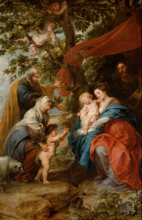The Holy Family under the Apple Tree, Peter Paul Rubens, from 1630 until 1632