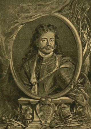 Portrait of Francis II Rákóczi - Cserna, Károly Cserna, 1890
