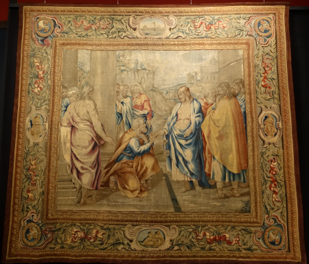 The Consignment of the Keys to St. Peter, Giovanni Francesco Romanelli, from 1655 until 1656