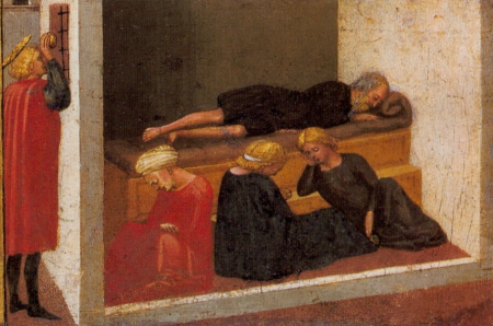 Episodes from the Lives of Saints Julian and Nicholas, Masaccio, 1426