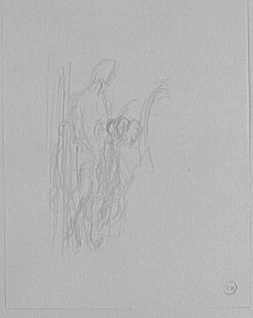 Study for The Three Wise Men?, Gustave Moreau, between 1850 and 1895