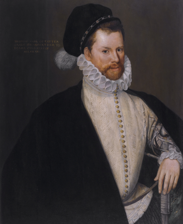 Thomas Cecil, 1st Earl of Exeter by Cornelis Ketel (attributed)