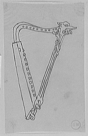 Study of haroe without strings, for Les Chimères, Gustave Moreau, between 1850 and 1895