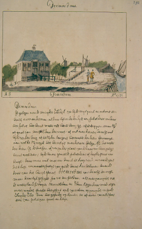 Atlas Schoemaker: Noord-Holland, Diemerdam, Gerrit Schoemaker, between 1710 and 1735