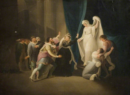 Scene From Shakespeare's A Winter's Tale, William Hamilton, between 1770 and 1800