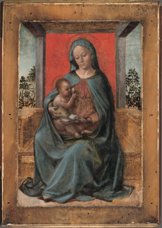 The Virgin and Child Enthroned, Vincenzo Foppa
