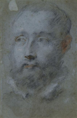 Barocci - Portrait of a Gentleman; a Reclining Child or Putto (on verso), NGI.2008, Federico Barocci