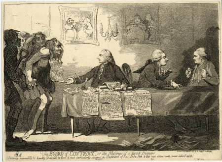 The board of controul. or the blessing of a Scotch dictator., James Gillray, 1787
