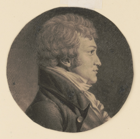 John Peter Van Ness, head-and-shoulders portrait, right profile LCCN2007676875, Charles Balthazar Julien Févret de Saint-Mémin, 1806
