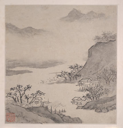 Eight Songs of the Xiao and Xiang Rivers, Wen Zhengming, between 1470 and 1559