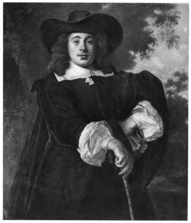 Portrait of a Man with a Walking Stick, Bartholomeus van der Helst, circa 1657