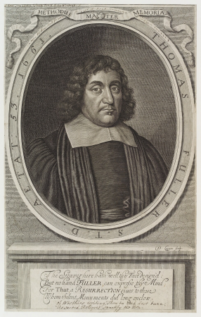 Thomas Fuller, David Loggan, published 1662