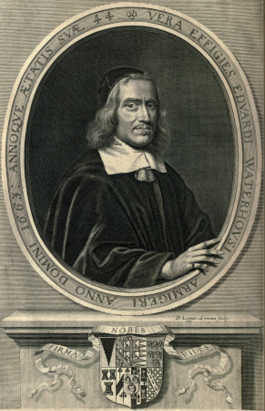 True portrait of Edward Waterhouse armiger in the year of our Lord 1663: in the 44th year of his age., David Loggan, 1663