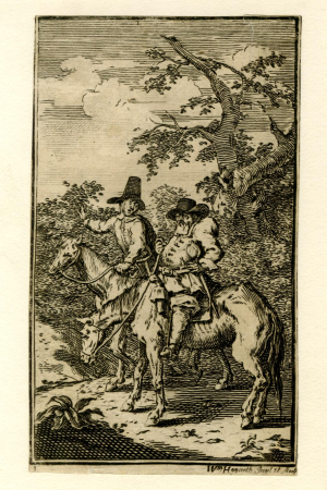 Hudibras (small illustrations), William Hogarth, between 1721 and 1726